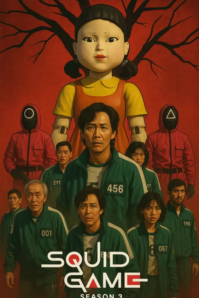 squid game season 3 Poster